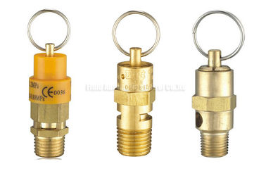 Tipo de válvula de segurança RSV de latão de 1,35Mpa 1/8" - 2" PT para compressor de ar