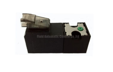 10mm 15mm 3/2 de válvula de solenóide diminuta 1.3W 24VDC para a automatização pneumática da matéria têxtil e da confecção de malhas