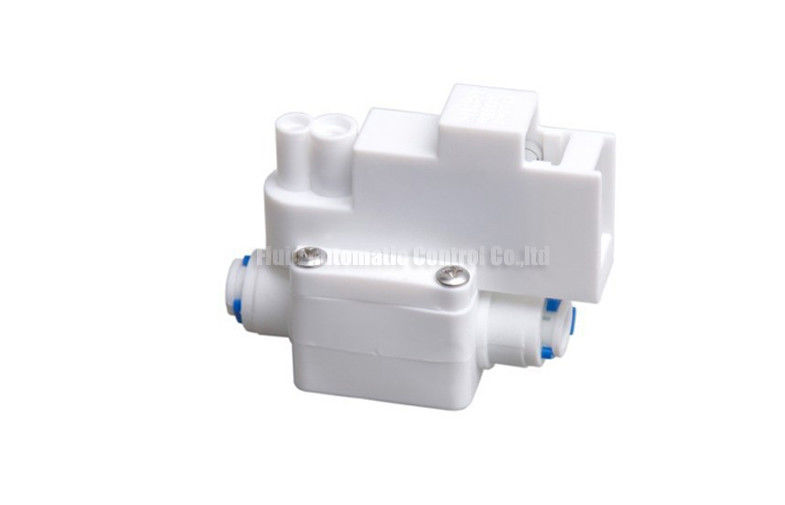 Os interruptores de pressão plásticos da engenharia jejuam a polegada 1/4" do tamanho do tubo da invasão a pressão 40psi para o sistema da purificação de água do RO