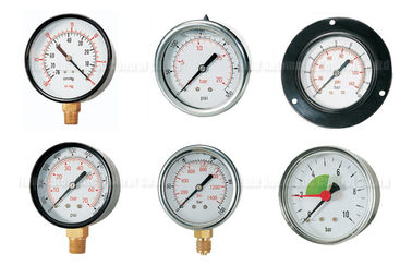 -76cmHG - 1500Psi Pressômetro de pressão pneumático, Manômetro de pressão 40mm-150mm Tamanho do mostrador