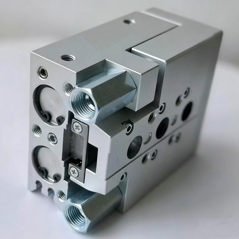 Mini Sliding Cylinder Double-acting Pneumatic Cylinder SLT Series SLT-16-10-P-A